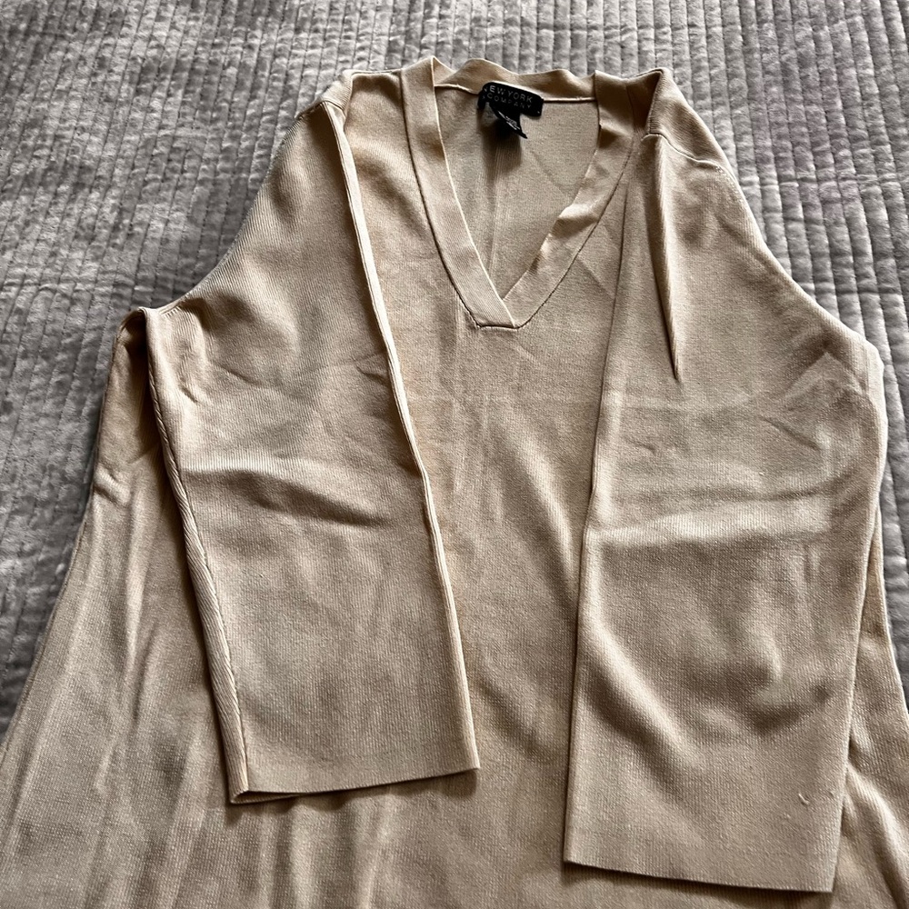 Women’s beige nylon top